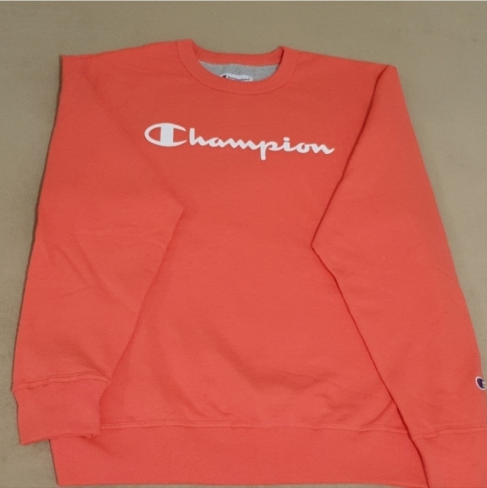 Oversized Champion Men's Graphic Fleece Sweatshirt